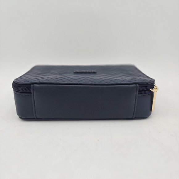 NWOT Missoni Exclusive Delta One Travel Case Blue Wave Zippered Navy Set Of Four - Picture 4 of 9